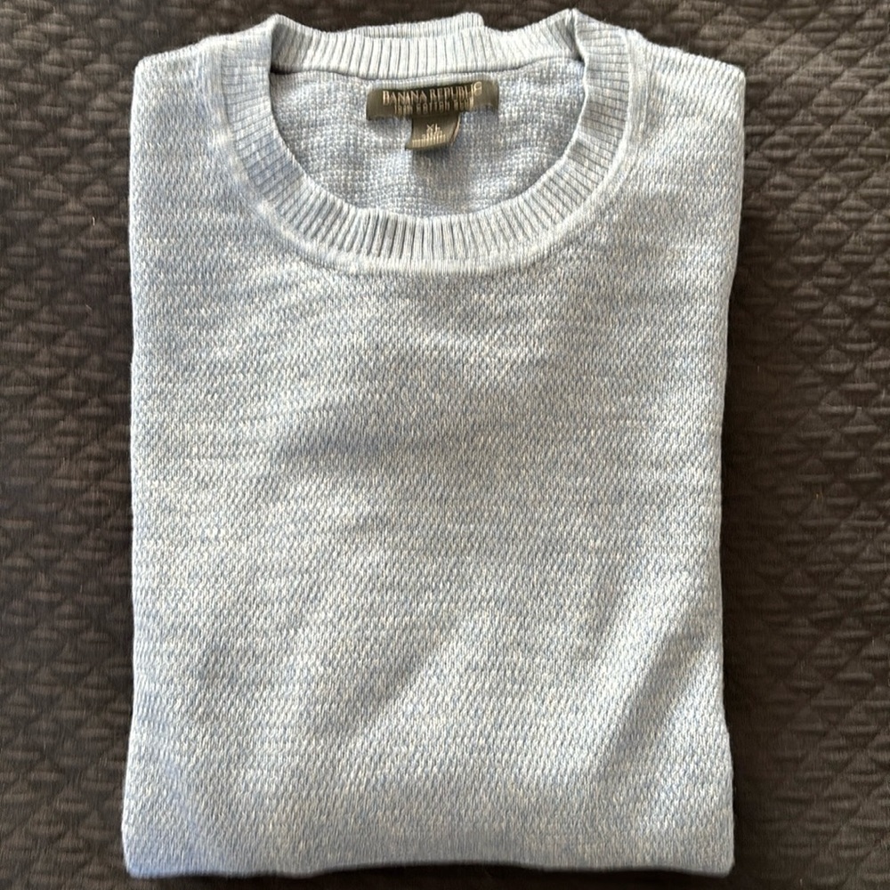 Banana Republic light blue sweater size XL